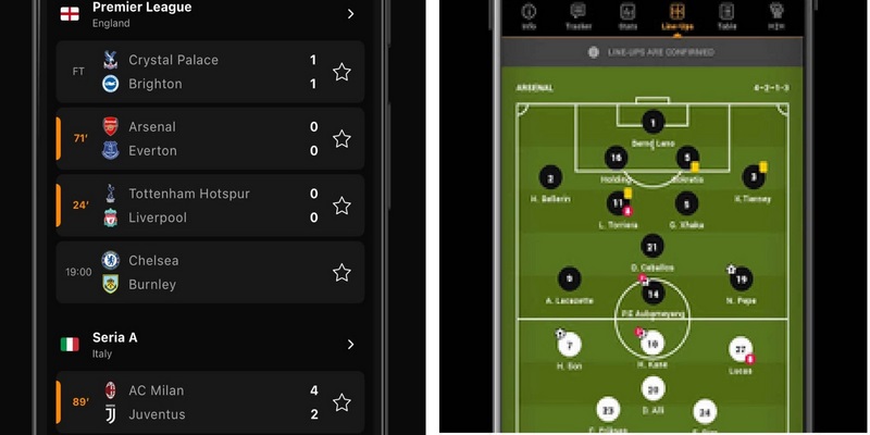Cập nhật tỷ số khi bạn không có thời gian theo dõi trận đấu